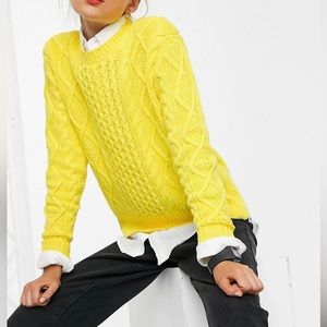 Polo by Ralph Lauren Vibrant Yellow Crew Neck Sweater